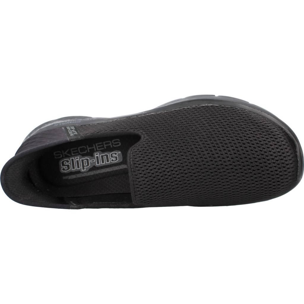 SKECHERS SLIP-INS GO WALK FLEX en color NEGRO (7)