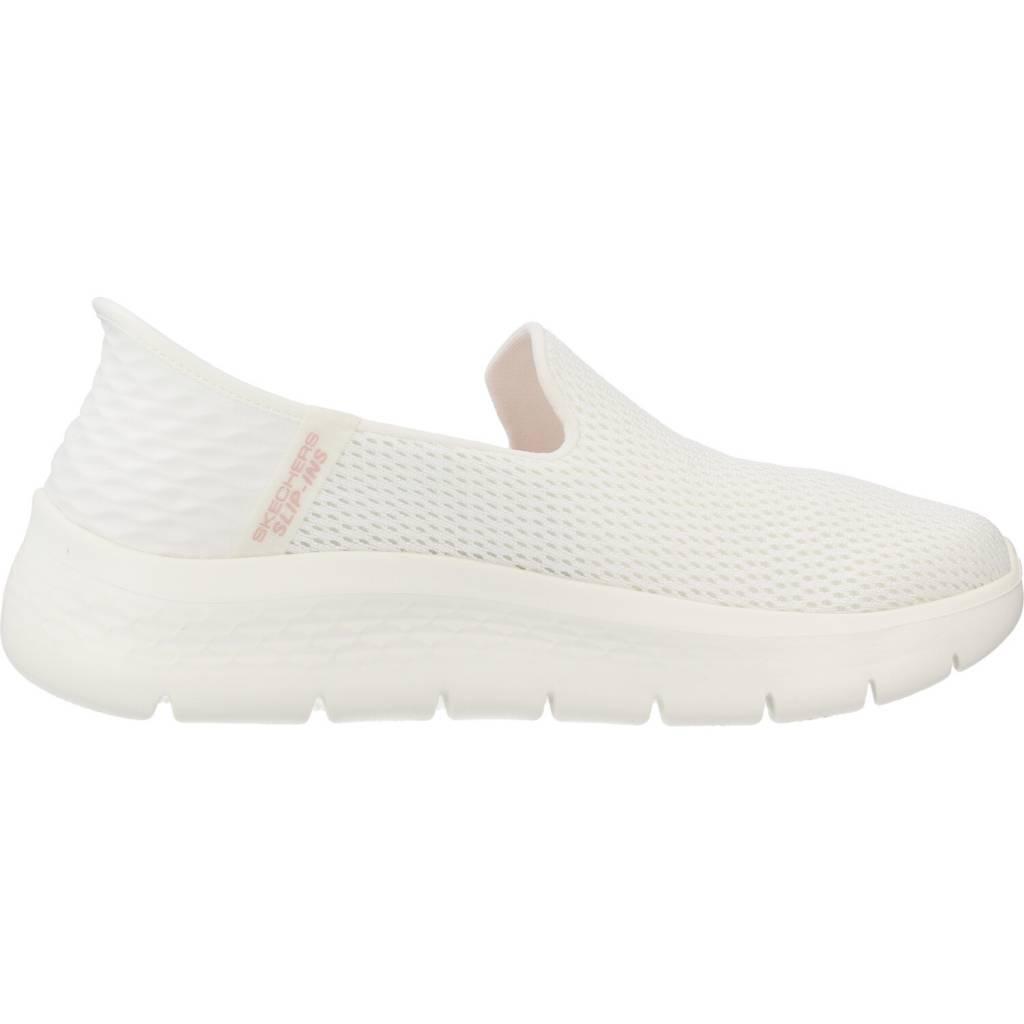 SKECHERS SLIP-INS GO WALK FLEX en color BLANCO (4)