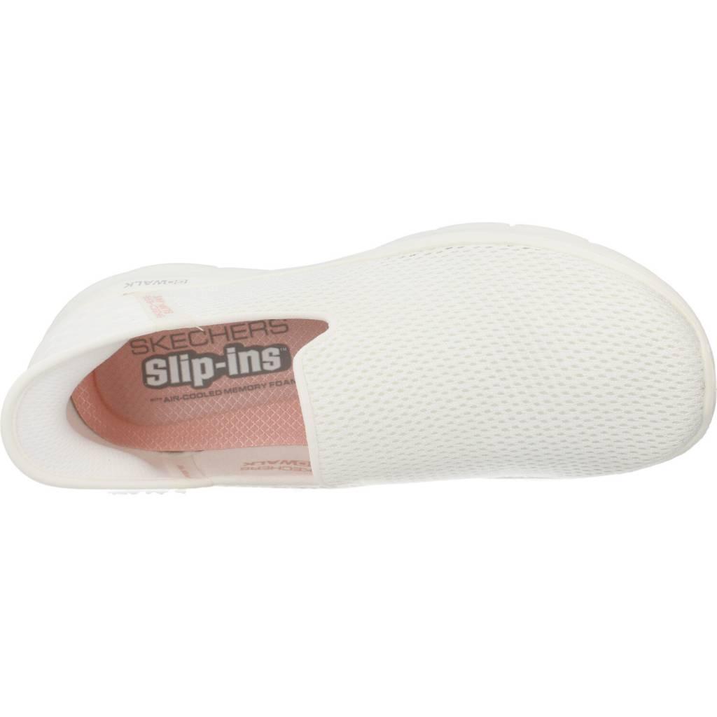 SKECHERS SLIP-INS GO WALK FLEX en color BLANCO (7)