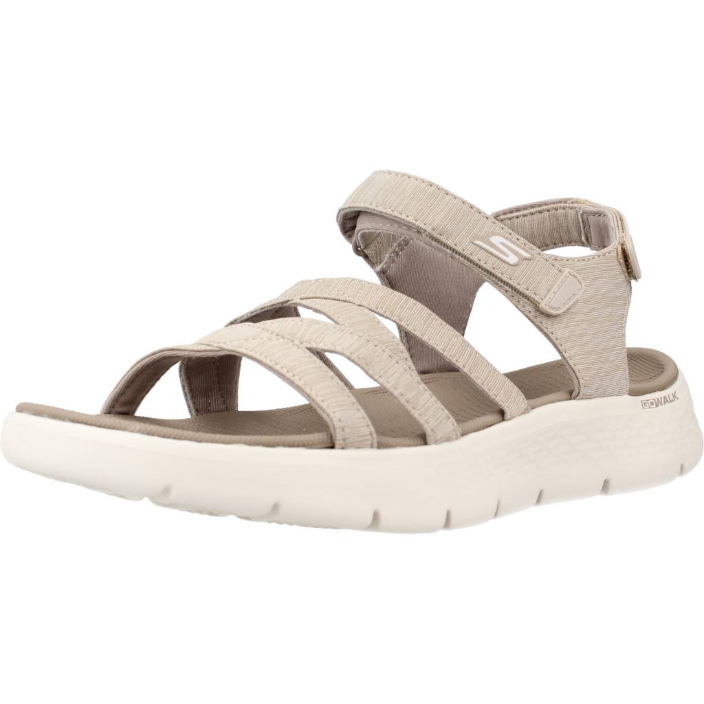 SKECHERS GO WALK FLEX SANDAL en color MARRON (1)