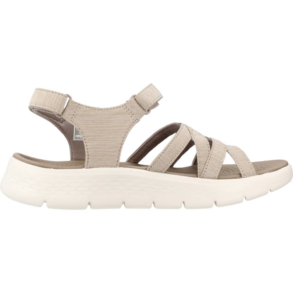 SKECHERS GO WALK FLEX SANDAL en color MARRON (4)