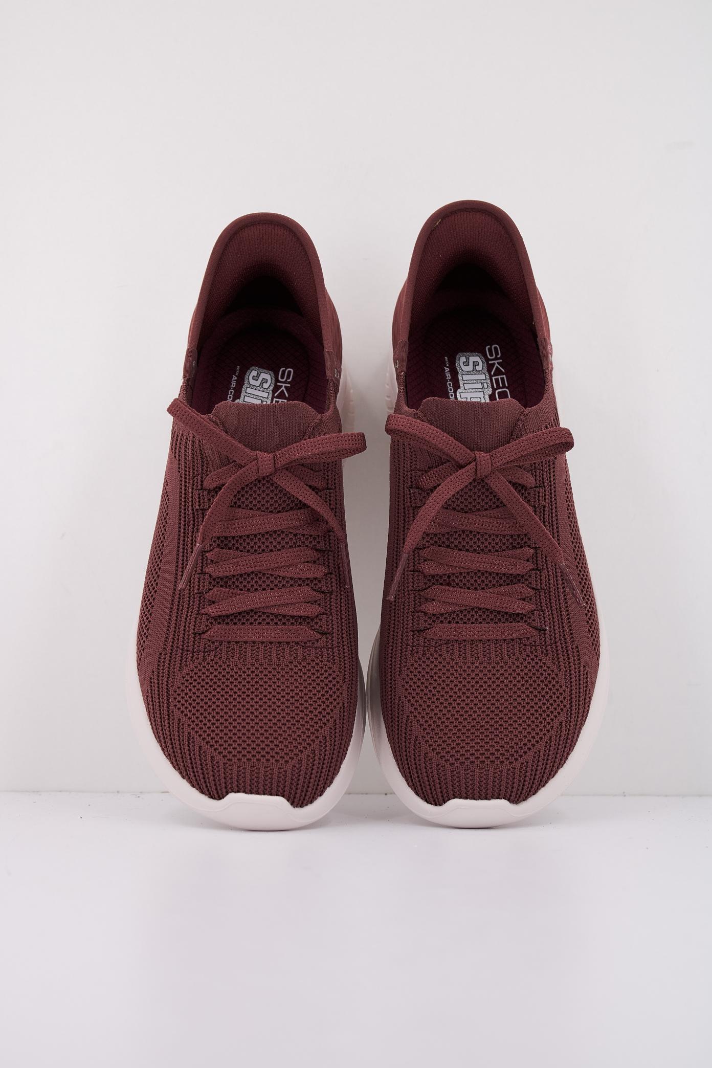SKECHERS ULTRA FLEX .-BRILL en color BURDEOS (3)