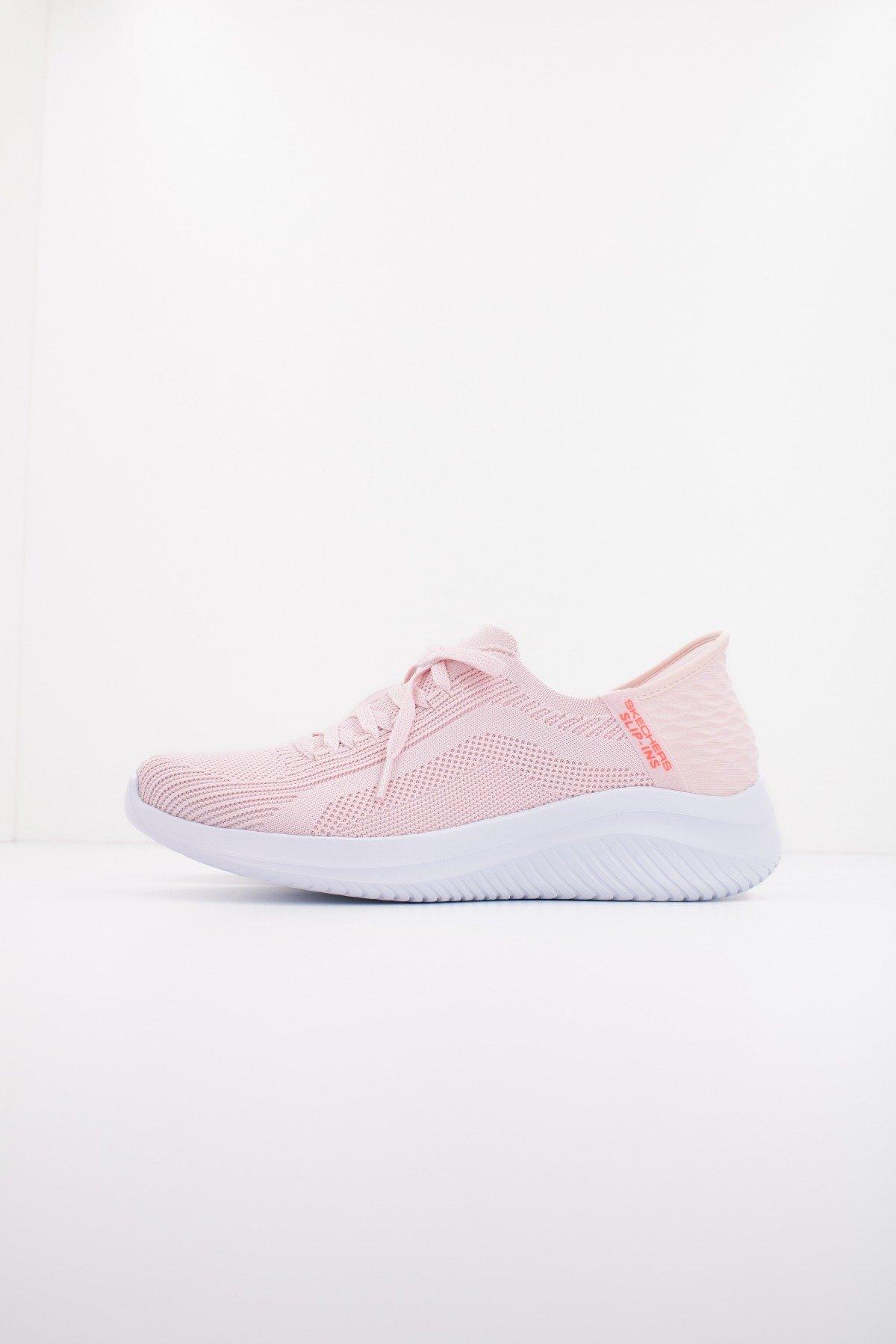 SKECHERS SLIP-INS: ULTRA FLEX . TONAL STRETC en color ROSA (1)