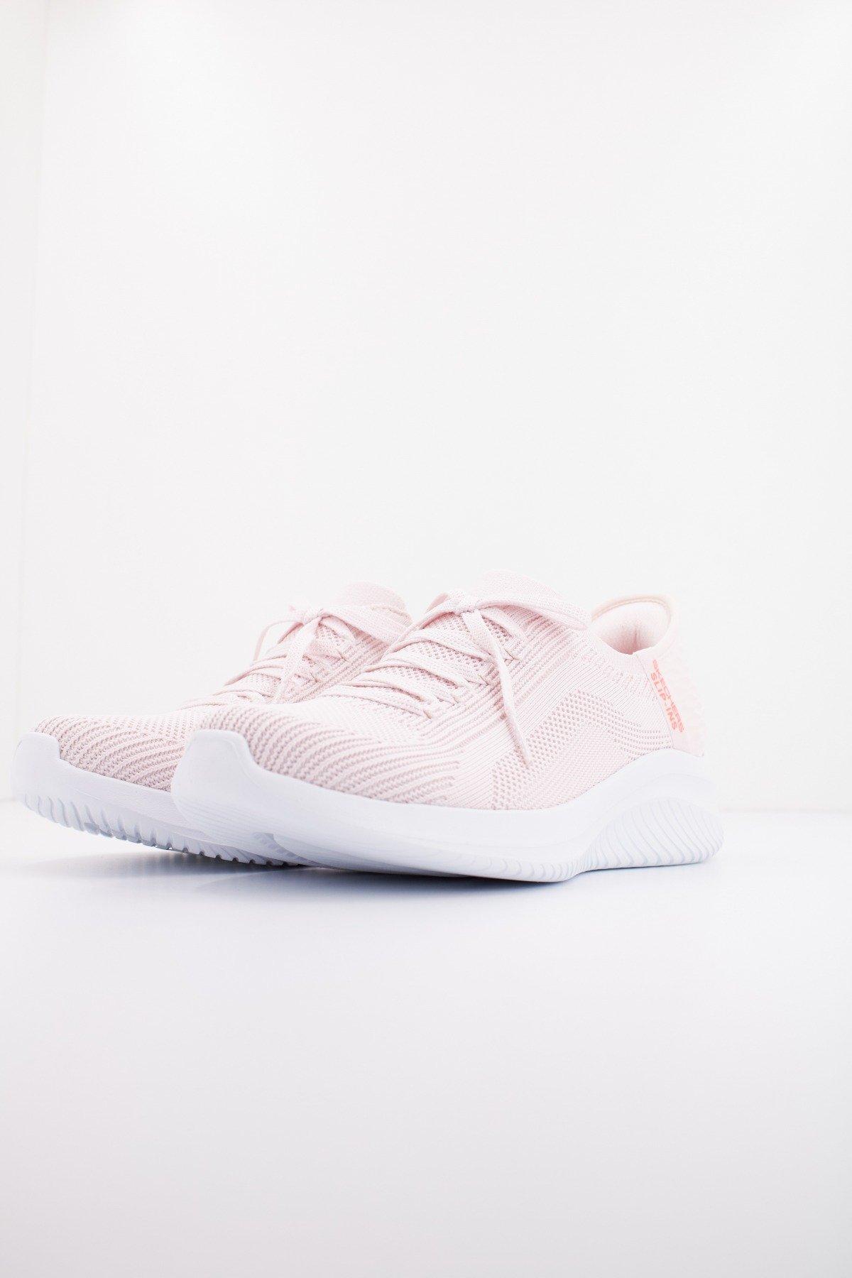 SKECHERS SLIP-INS: ULTRA FLEX . TONAL STRETC en color ROSA (2)