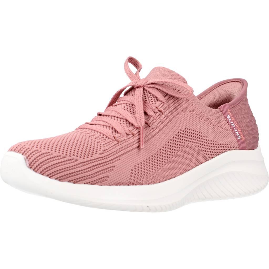 SKECHERS SLIP-INS: ULTRA FLEX . TONAL STRETC en color ROSA (1)