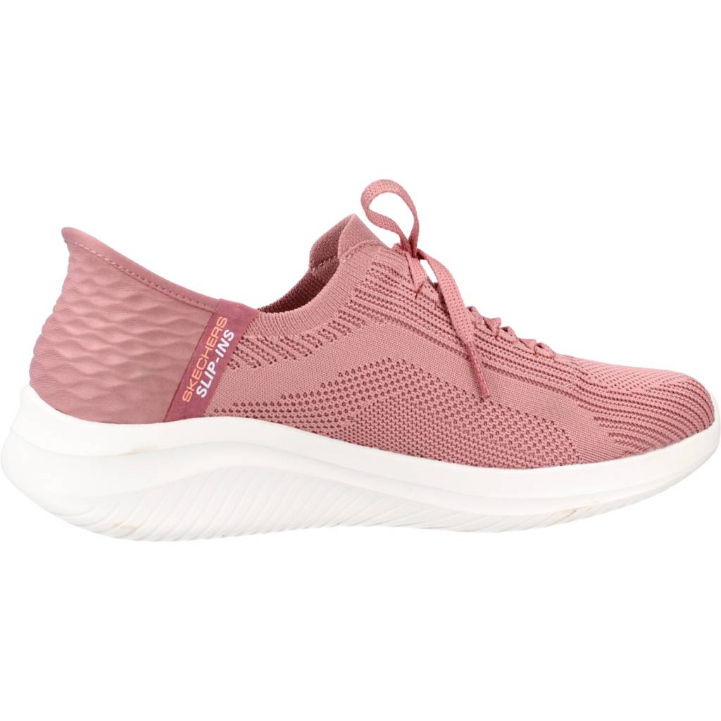SKECHERS SLIP-INS: ULTRA FLEX . TONAL STRETC en color ROSA (4)