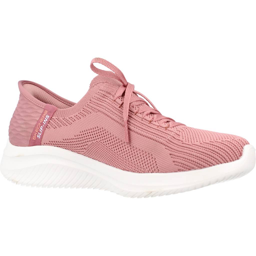 SKECHERS SLIP-INS: ULTRA FLEX . TONAL STRETC en color ROSA (5)