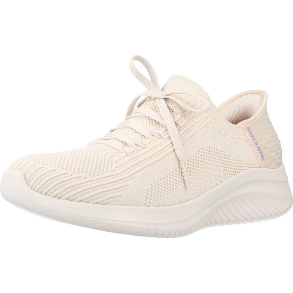 SKECHERS SLIP-INS: ULTRA FLEX . TONAL STRETC en color BEIS (1)