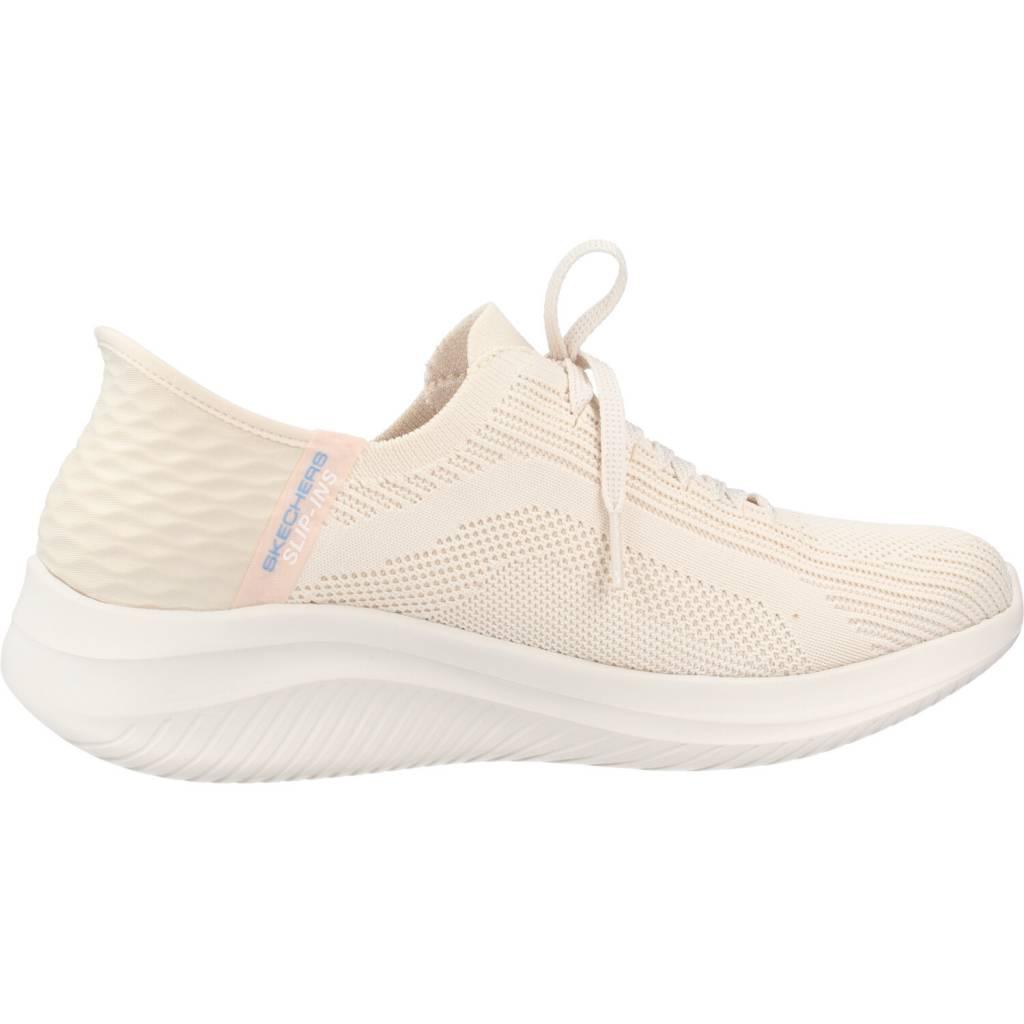 SKECHERS SLIP-INS: ULTRA FLEX . TONAL STRETC en color BEIS (4)