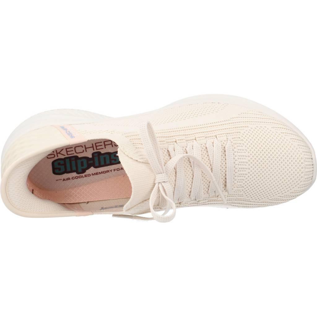 SKECHERS SLIP-INS: ULTRA FLEX . TONAL STRETC en color BEIS (7)