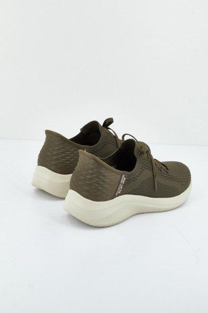 SKECHERS SLIP-INS: ULTRA FLEX . TONAL STRETC en color VERDE (3)