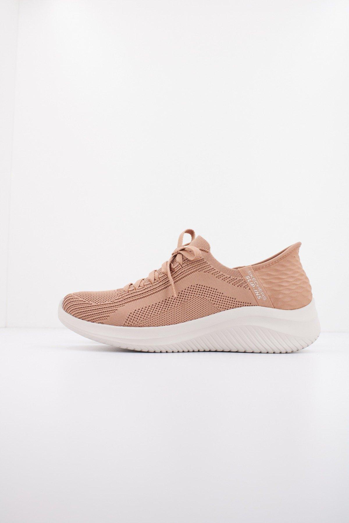 SKECHERS SLIP-INS: ULTRA FLEX . TONAL STRETC en color BRONCE (1)