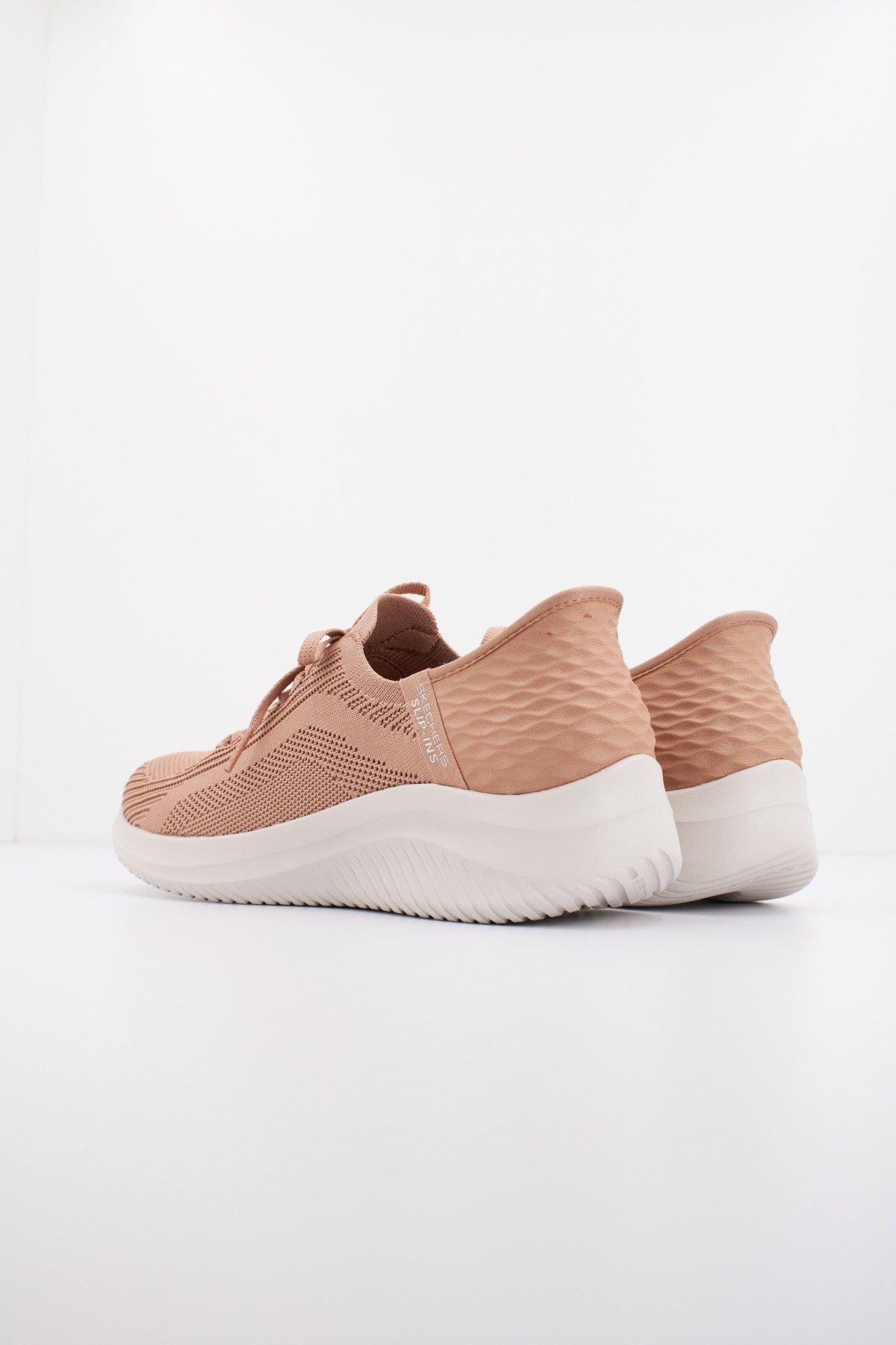 SKECHERS SLIP-INS: ULTRA FLEX . TONAL STRETC en color BRONCE (3)