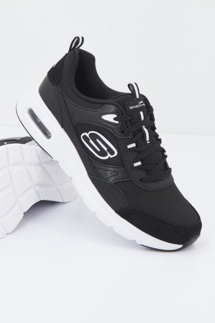 SKECHERS SKECHAIR COURT- COOL AVENUE en color NEGRO (2)