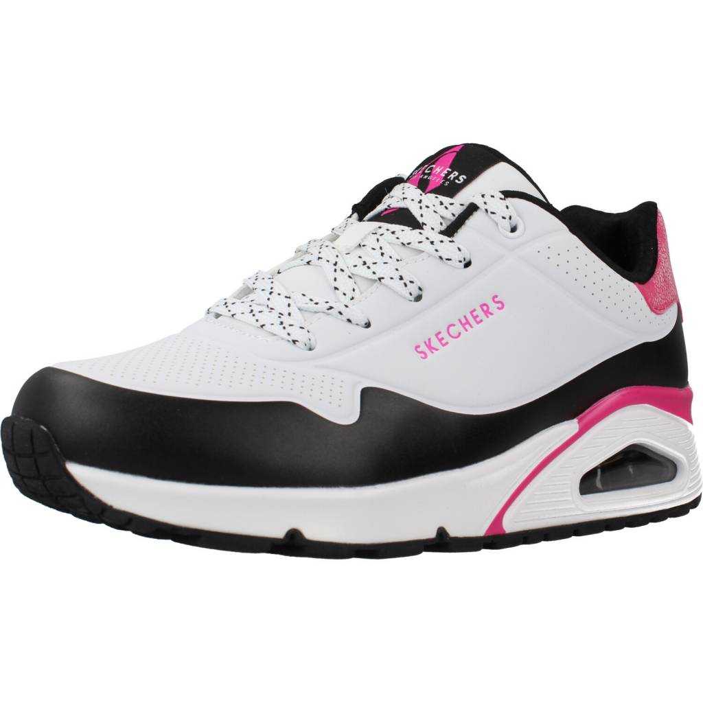 SKECHERS UNO-NEON en color NEGRO (1)