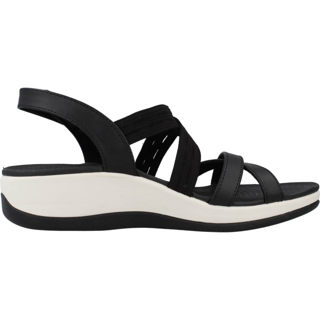 SKECHERS ARCH FIT SUNSHINE en color NEGRO (4)