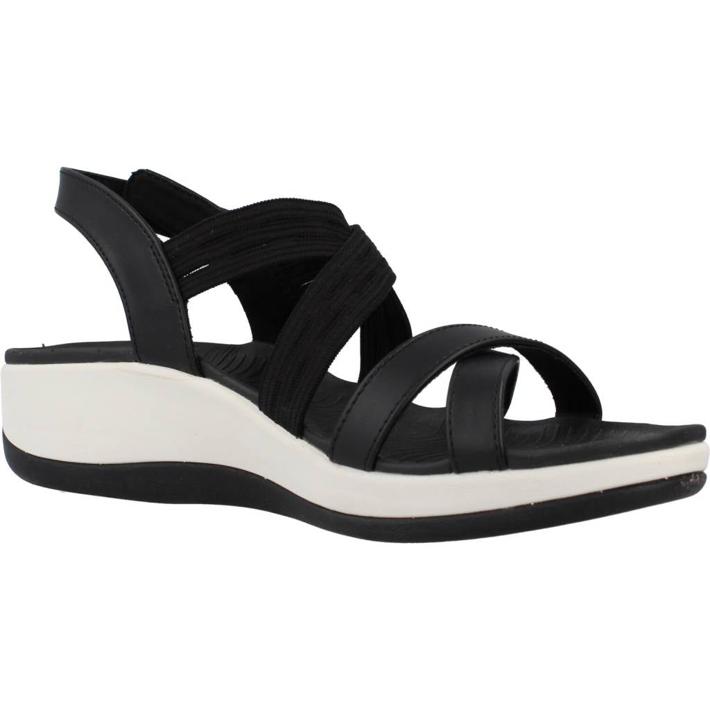 SKECHERS ARCH FIT SUNSHINE en color NEGRO (5)