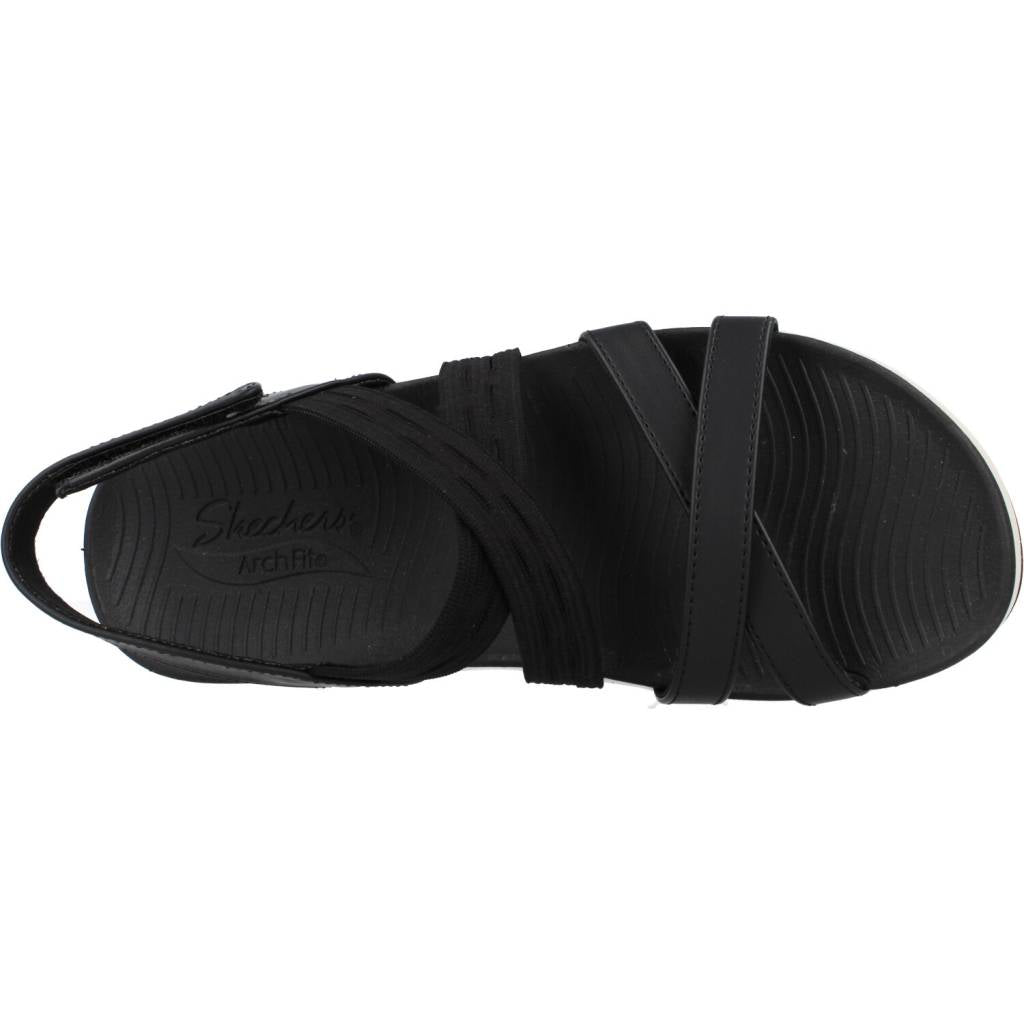 SKECHERS ARCH FIT SUNSHINE en color NEGRO (7)