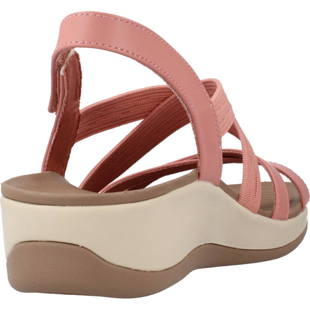 SKECHERS ARCH FIT SUNSHINE en color ROSA (3)