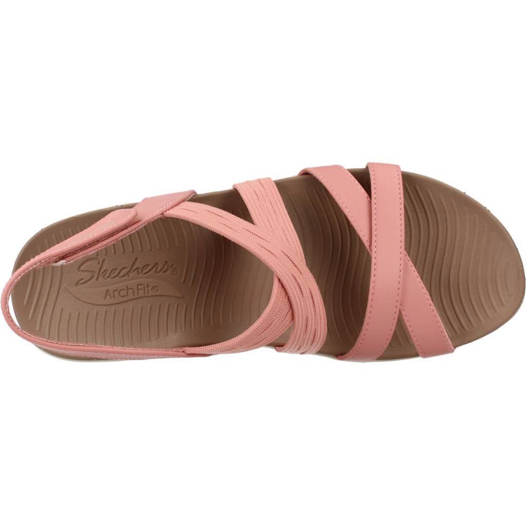 SKECHERS ARCH FIT SUNSHINE en color ROSA (7)