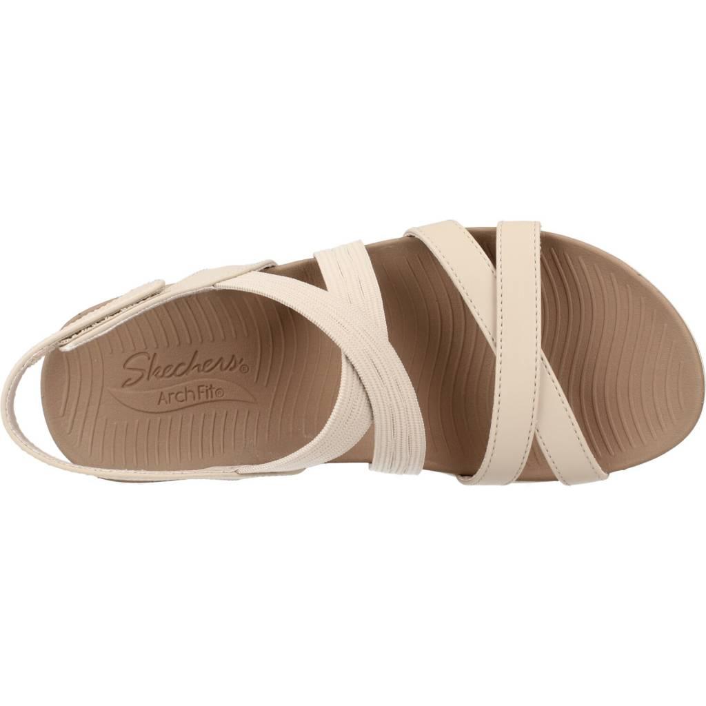 SKECHERS ARCH FIT SUNSHINE en color MARRON (7)