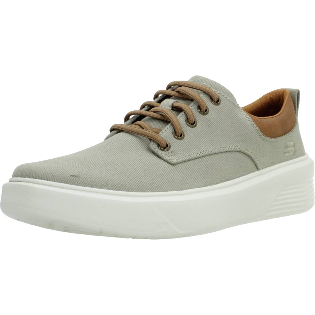 SKECHERS ROUND en color MARRON CLARO (1)