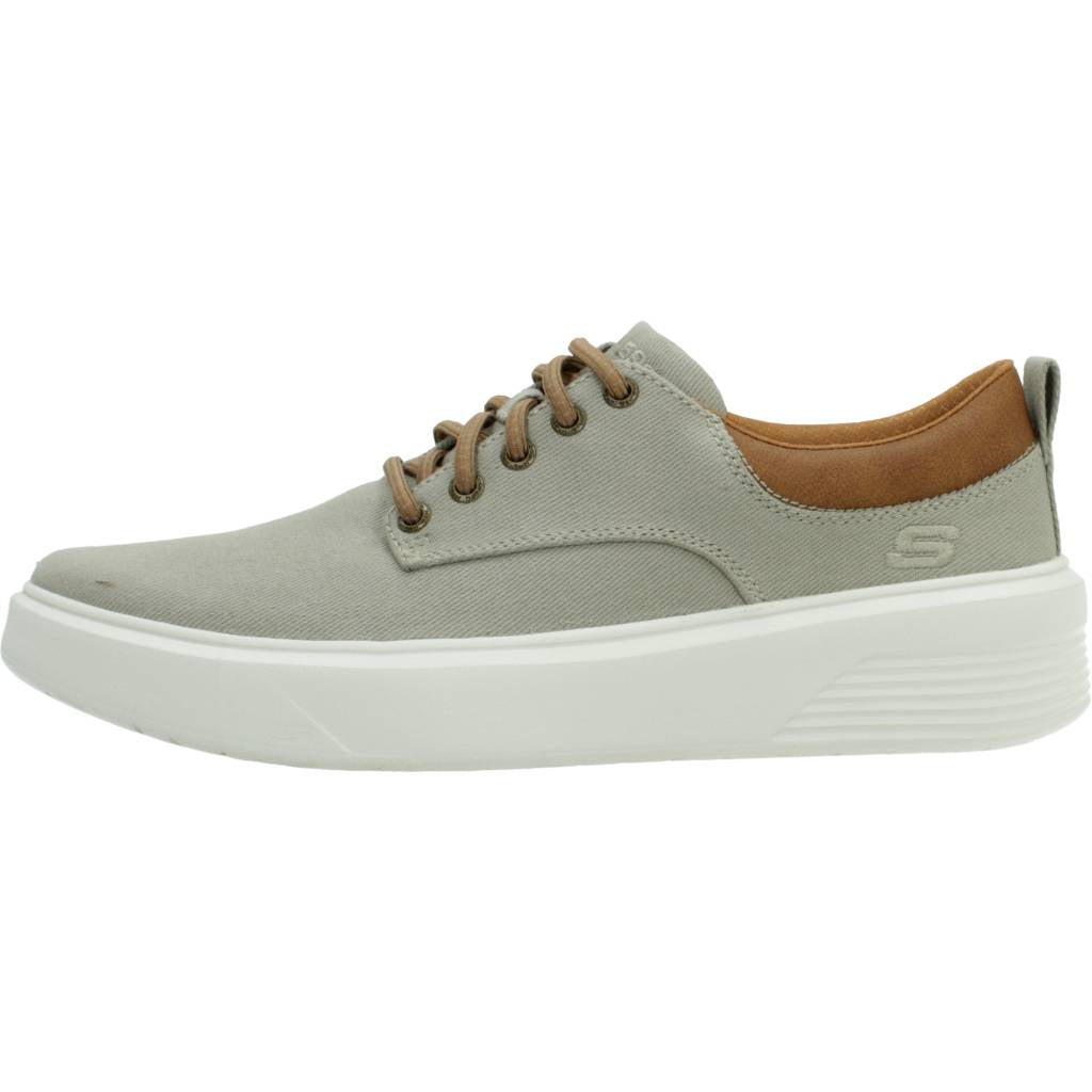 SKECHERS ROUND en color MARRON CLARO (2)