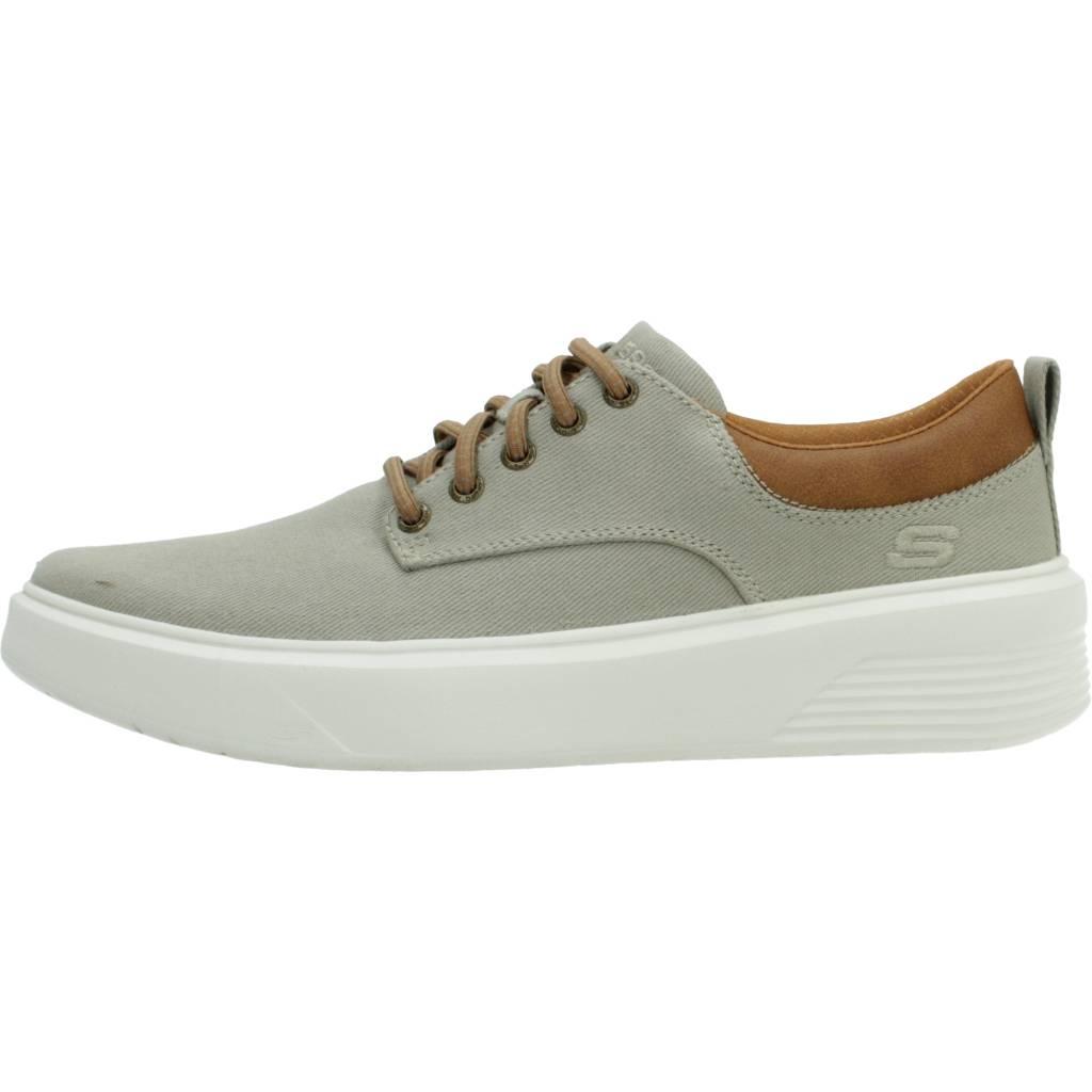 SKECHERS ROUND en color MARRON CLARO (2)