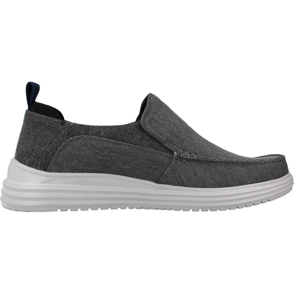 SKECHERS PROVEN - MOC TOE en color GRIS (4)