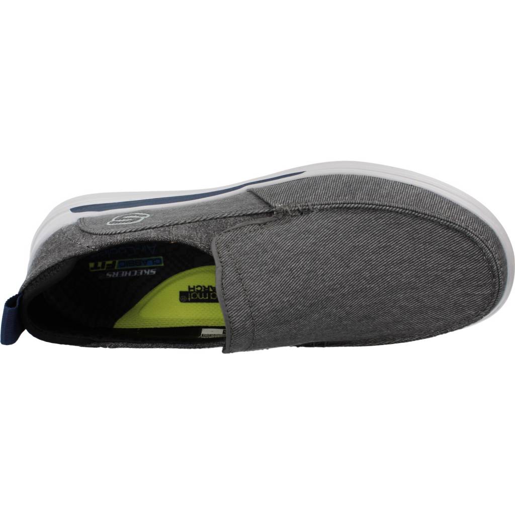 SKECHERS PROVEN - MOC TOE en color GRIS (7)