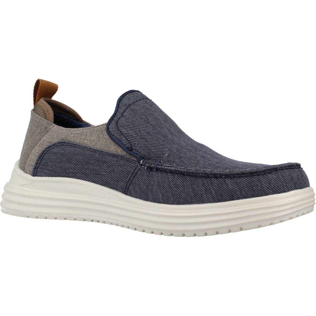 SKECHERS PROVEN - MOC TOE en color AZUL (5)