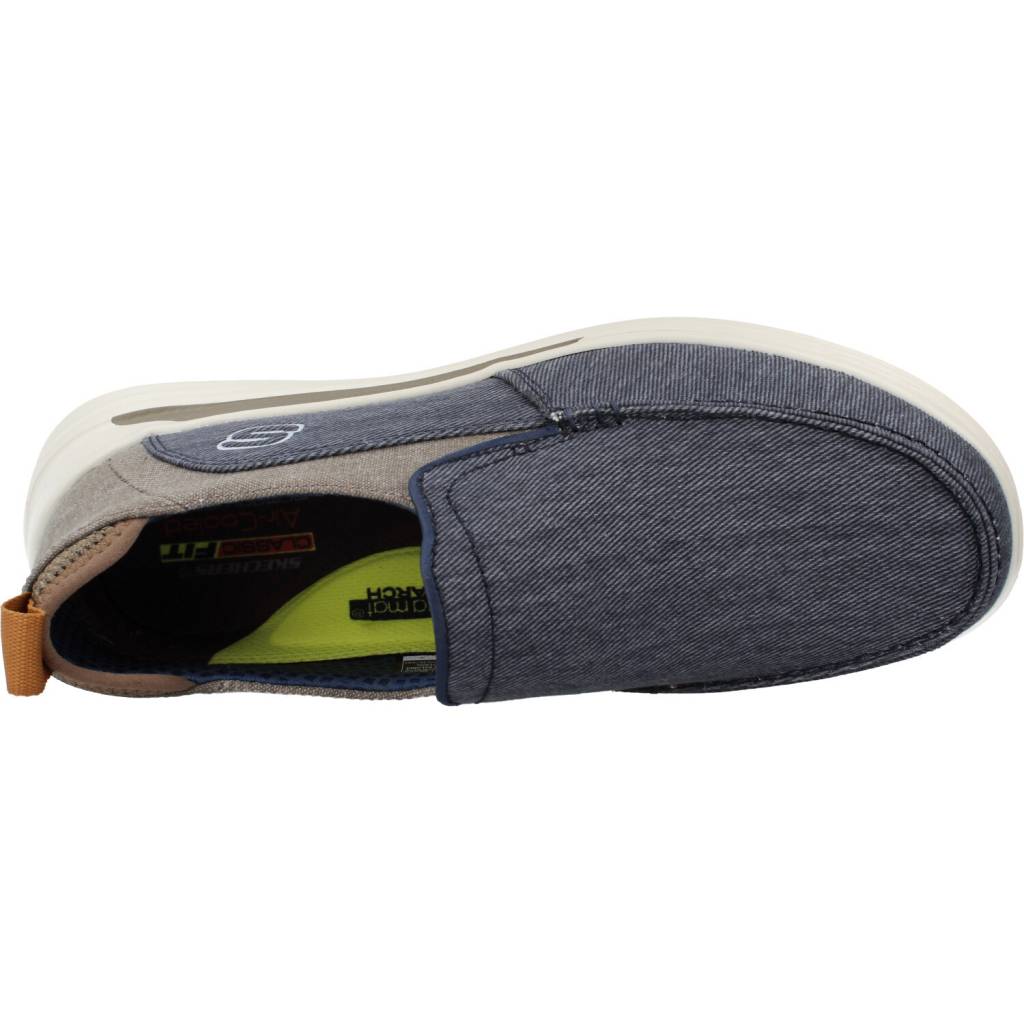 SKECHERS PROVEN - MOC TOE en color AZUL (7)