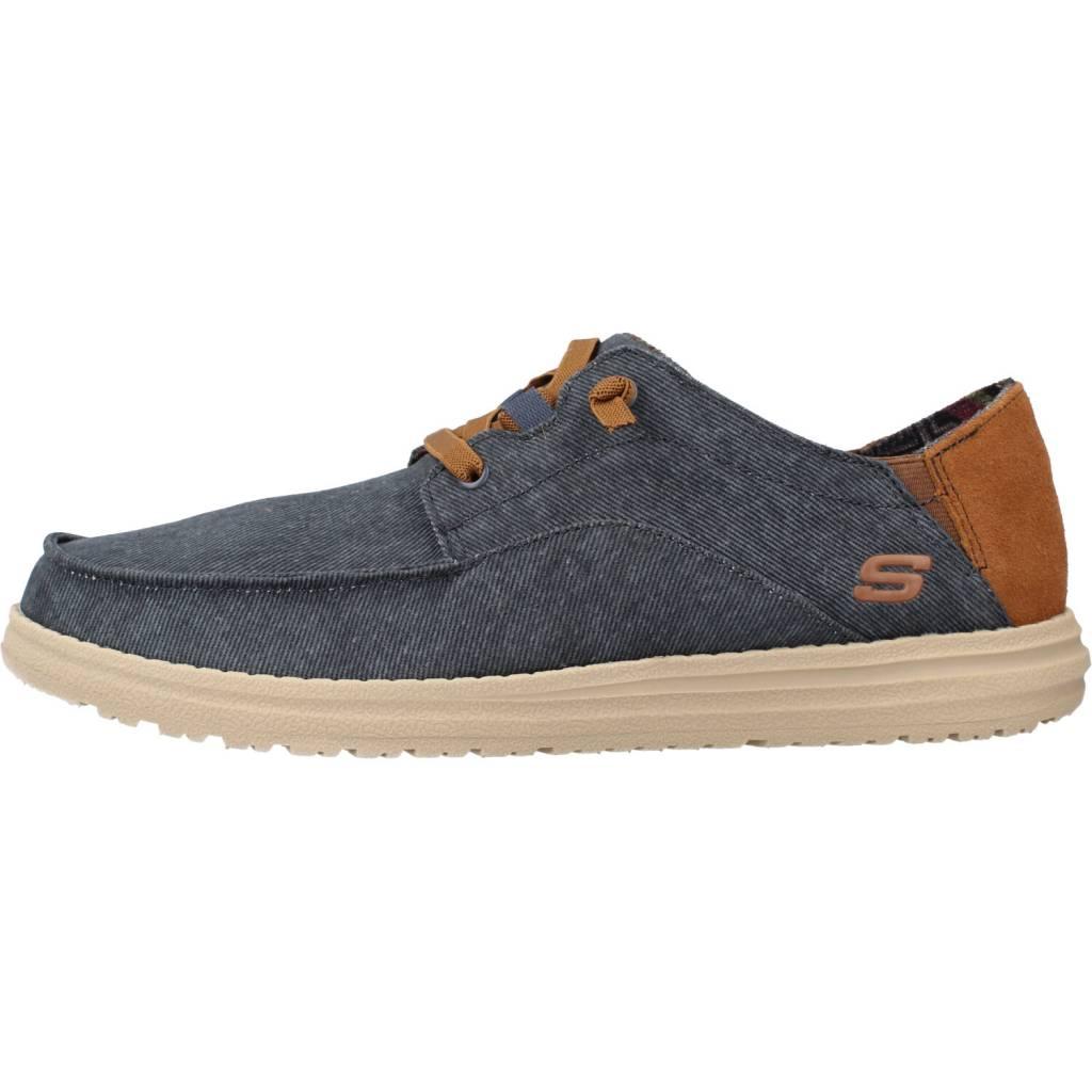 SKECHERS MELSON - MOC TOE en color AZUL (2)
