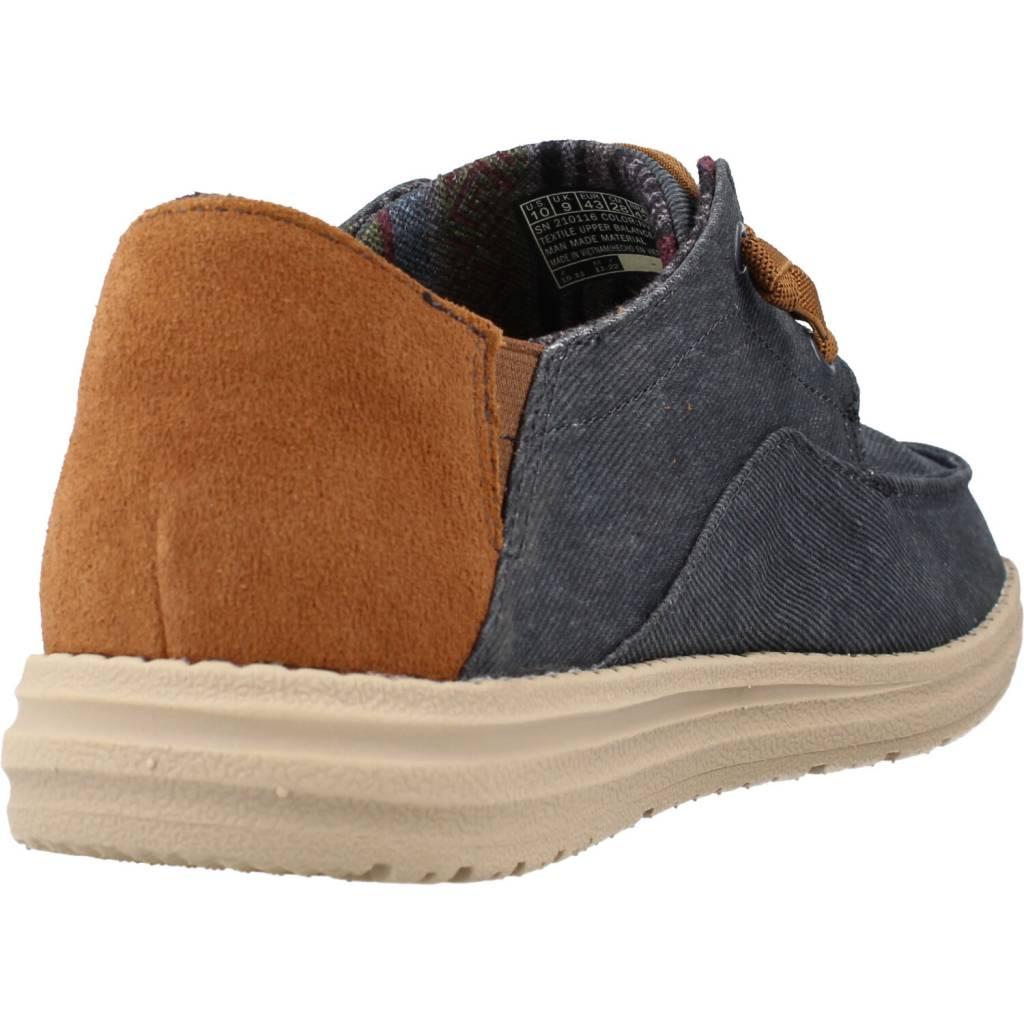 SKECHERS MELSON - MOC TOE en color AZUL (3)