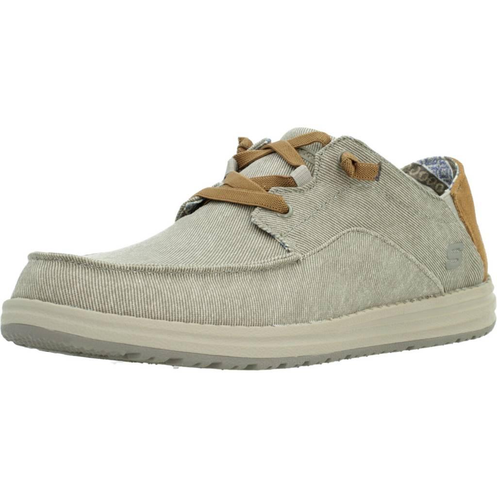 SKECHERS S MELSON en color MARRON CLARO (1)