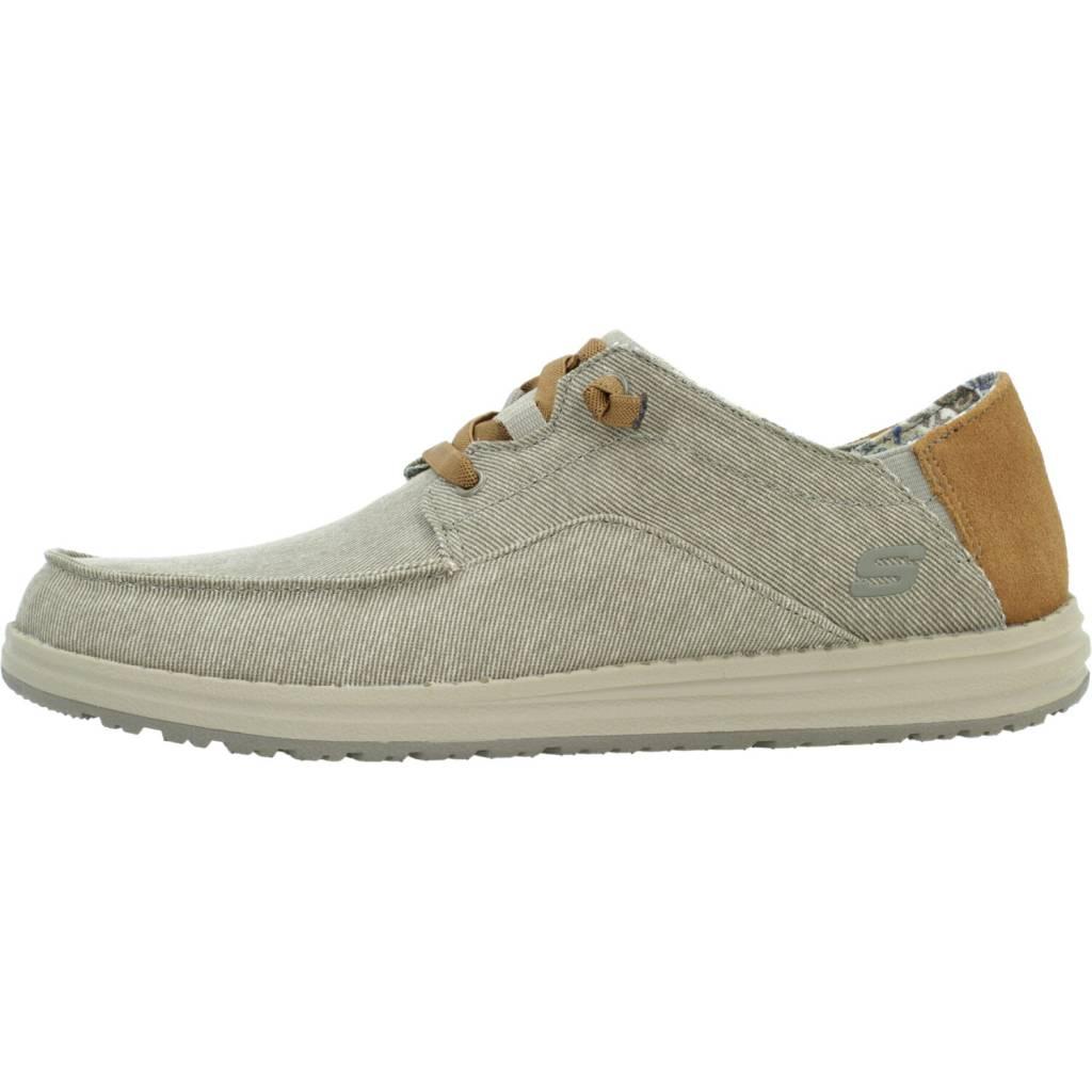 SKECHERS S MELSON en color MARRON CLARO (2)