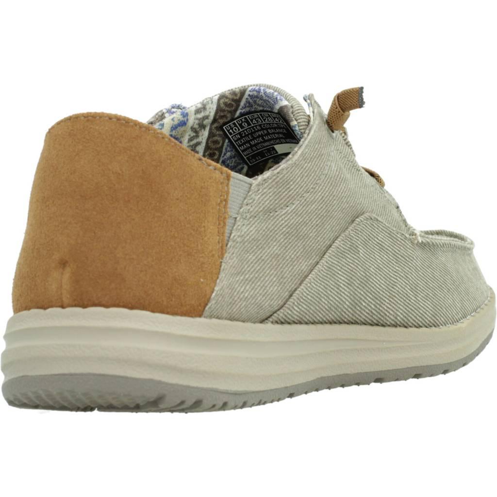 SKECHERS S MELSON en color MARRON CLARO (3)