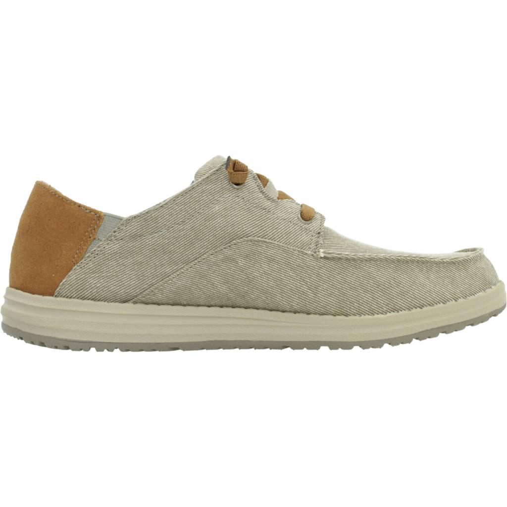 SKECHERS S MELSON en color MARRON CLARO (4)