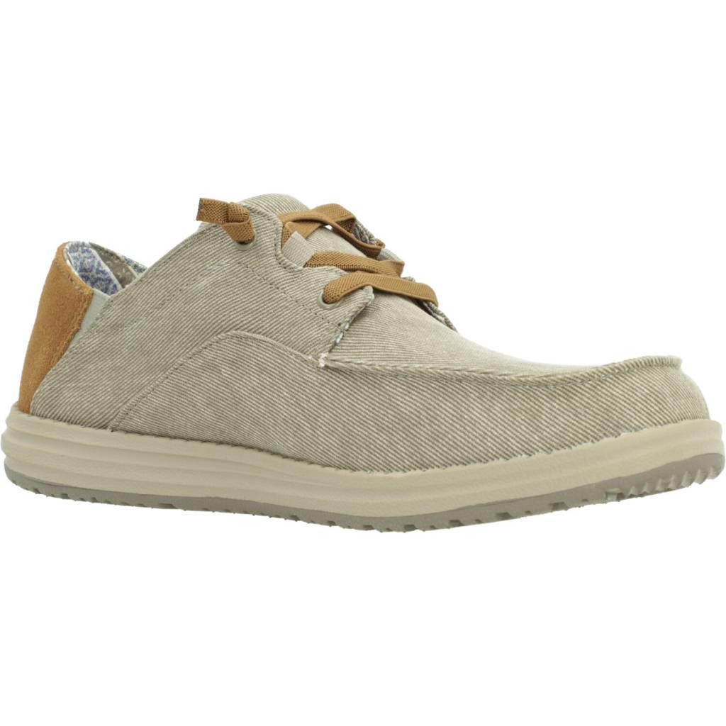 SKECHERS S MELSON en color MARRON CLARO (5)