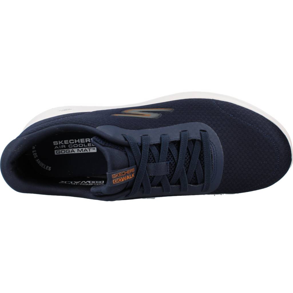 SKECHERS GO WALK MAX en color AZUL (7)