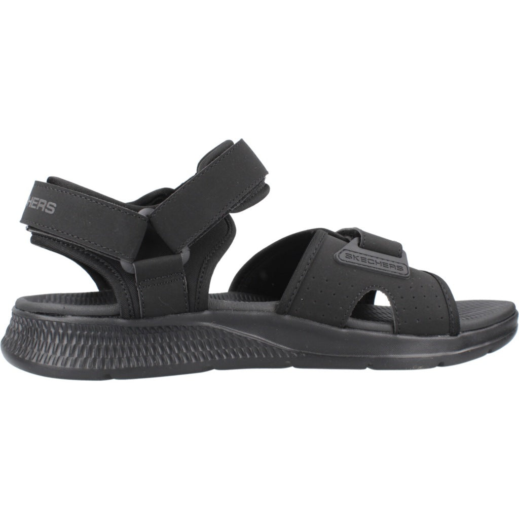 SKECHERS GO CONSISTENT SANDAL en color NEGRO (4)