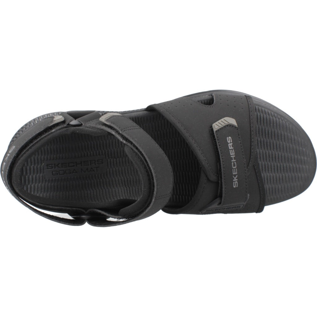 SKECHERS GO CONSISTENT SANDAL en color NEGRO (7)