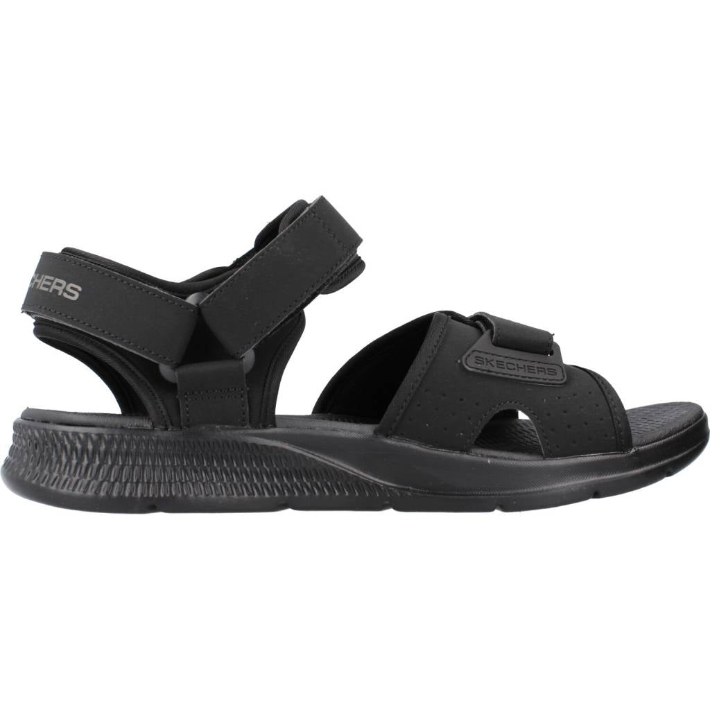 SKECHERS GO CONSISTENT SANDAL en color NEGRO (4)