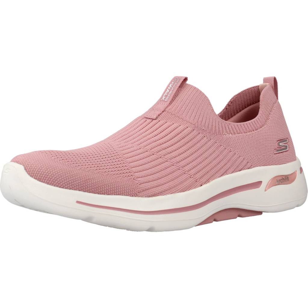 SKECHERS GO WALK ARCH FIT en color ROSA (1)