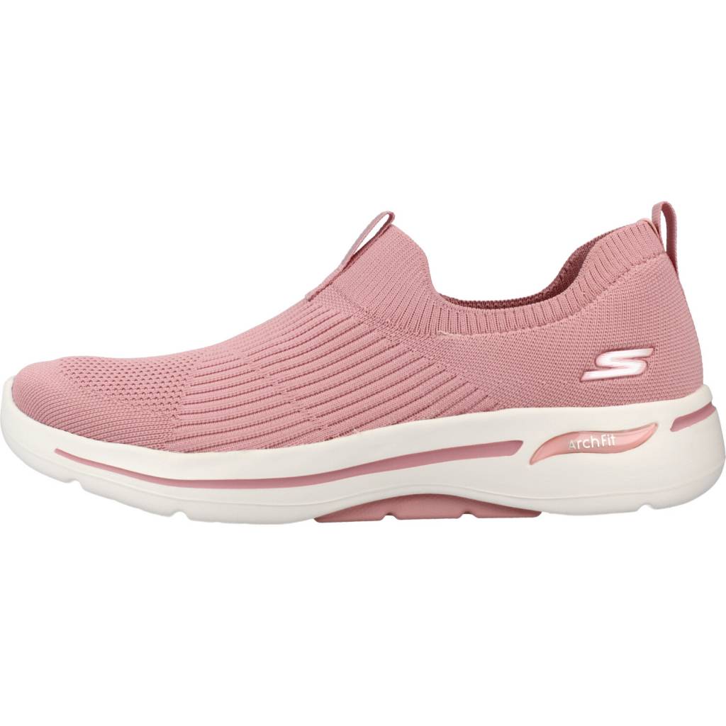 SKECHERS GO WALK ARCH FIT en color ROSA (2)