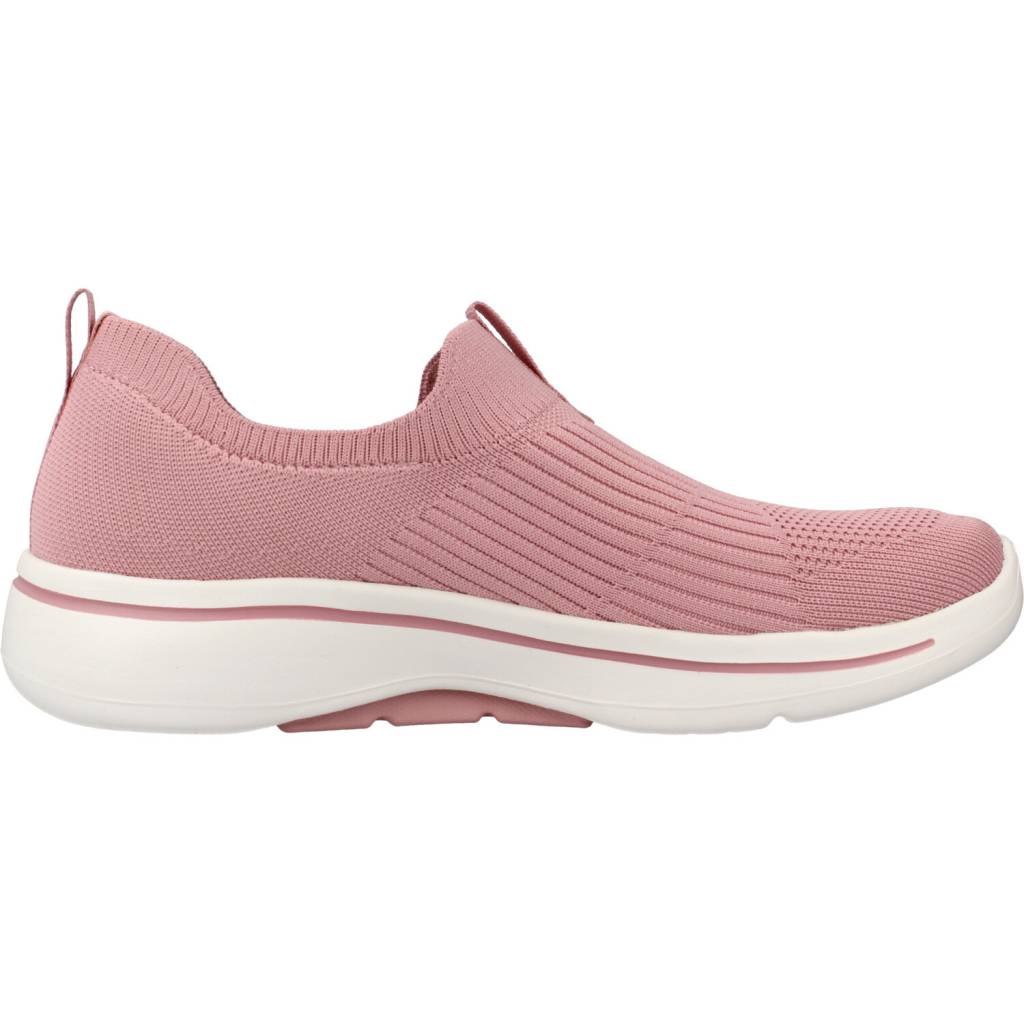 SKECHERS GO WALK ARCH FIT en color ROSA (4)