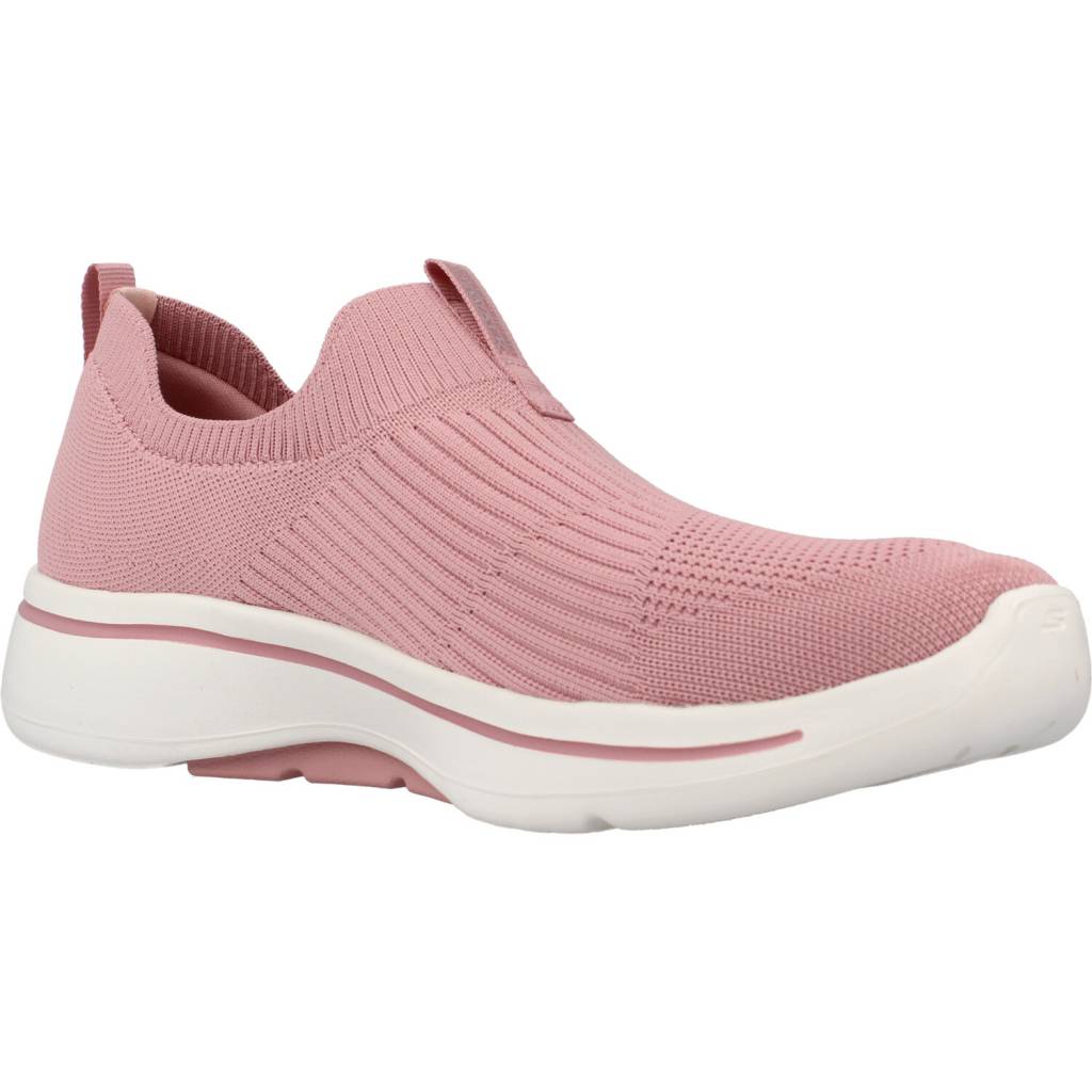 SKECHERS GO WALK ARCH FIT en color ROSA (5)