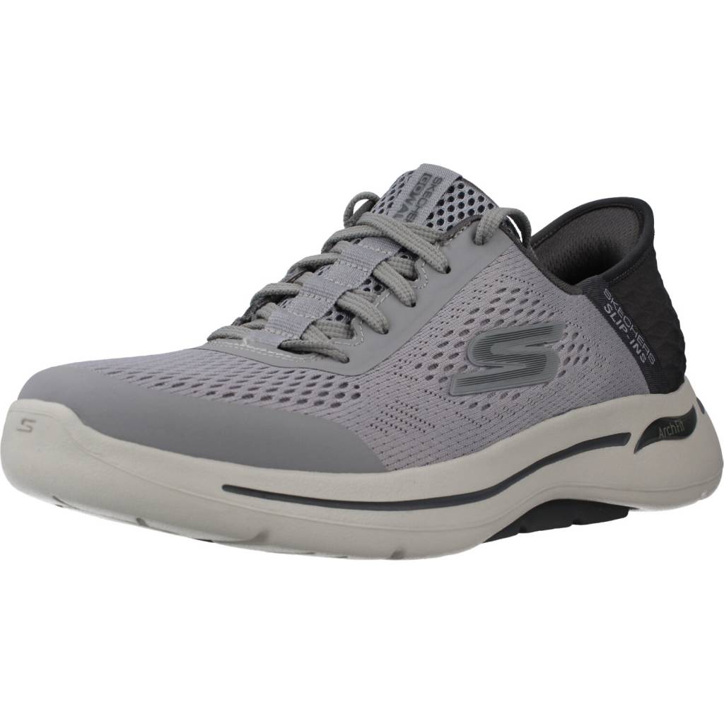 SKECHERS SLIP INS: ARCHFIT en color GRIS (1)