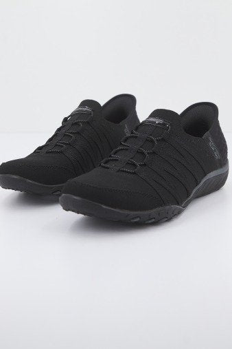 SKECHERS SLIP-INS BREATHE-EASY- ROLL-WITH-ME en color NEGRO (2)