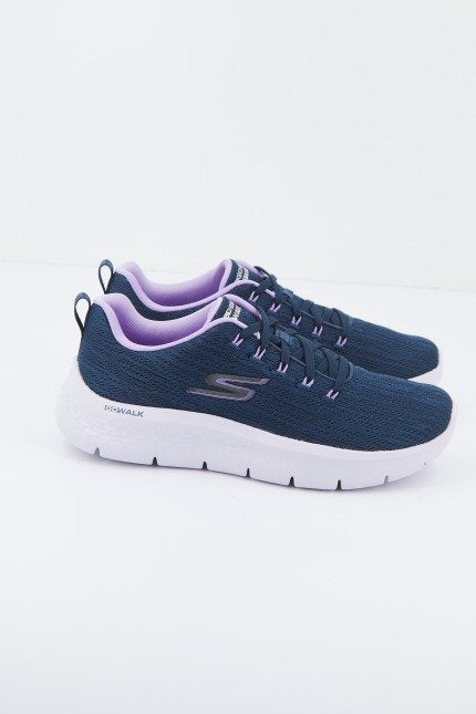 SKECHERS GO WALK FLEX- STRIKIN LOOK en color AZUL (2)